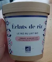 Riz au lait bio caramel au beurre salé