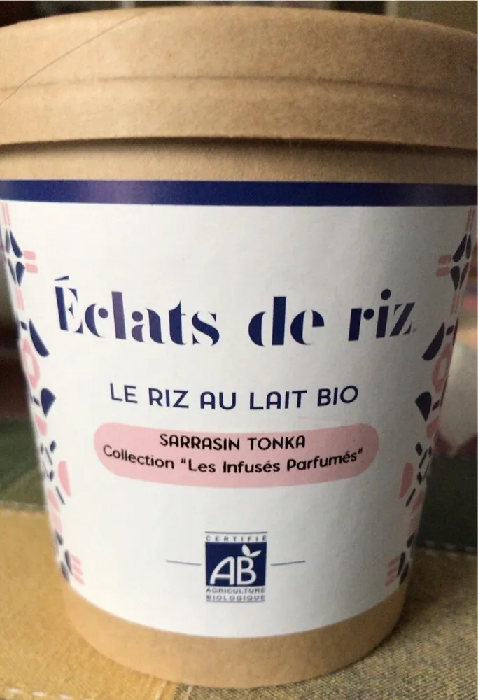 Riz au lait Sarrasin Tonka
