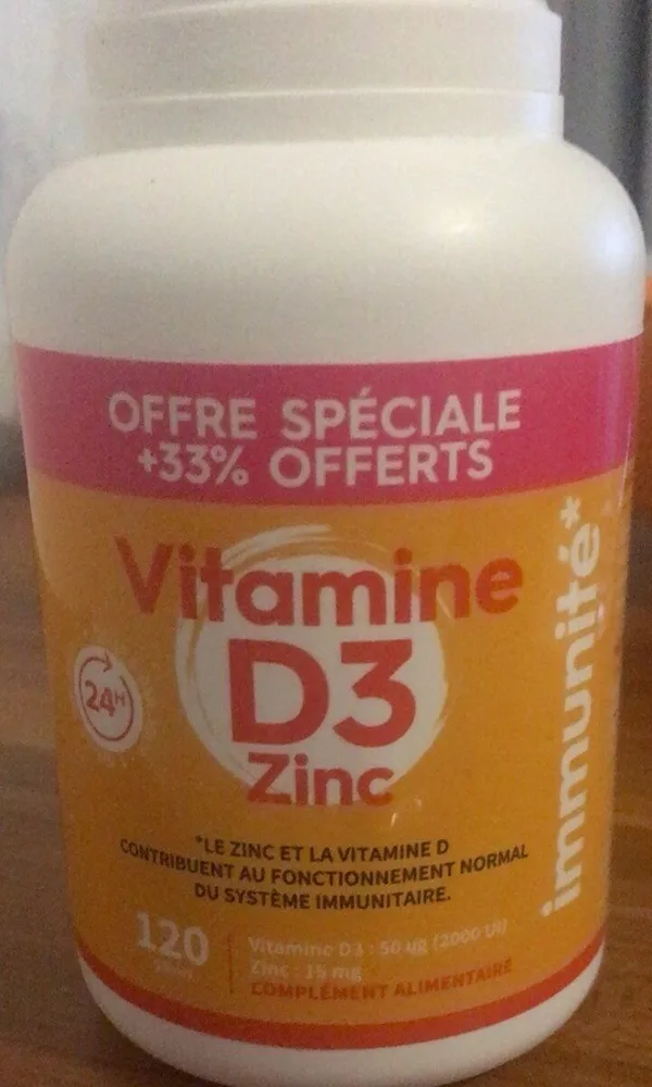 Vitamine 3 Zinc