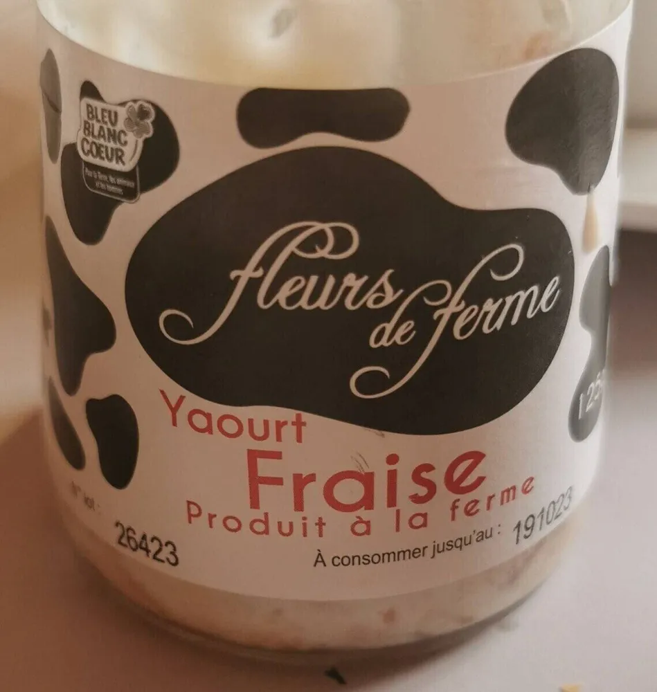 Yaourt fraise
