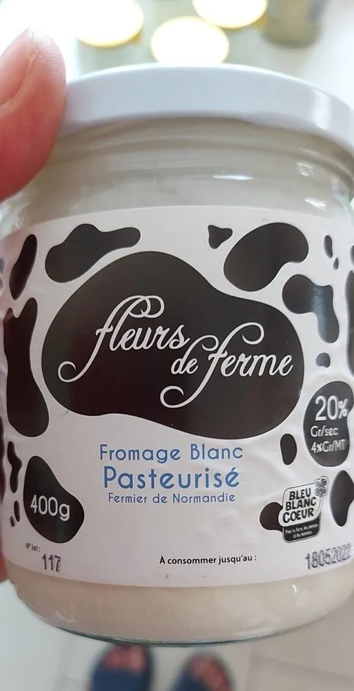 Fromage blanc pasteurisé