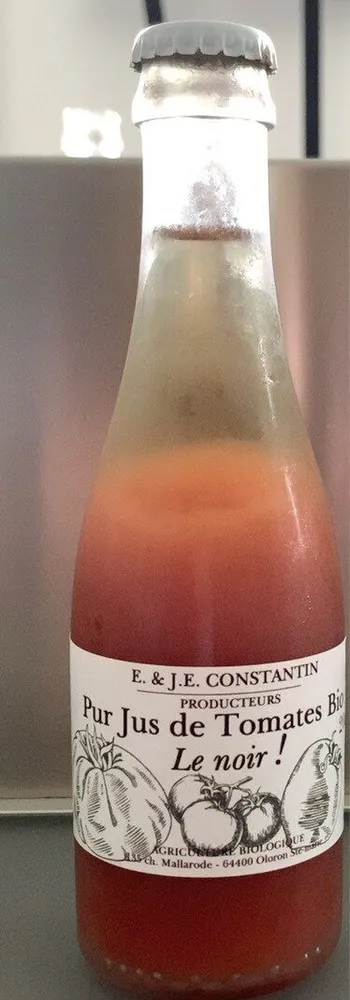 Pur jus de tomates bio Le noir