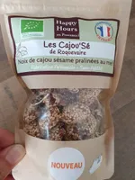 Noix de cajou sésame pralinées au miel