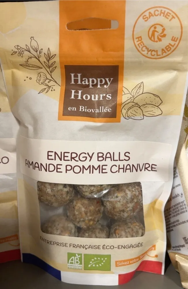 Energy Balls Amande Pomme Chanvre