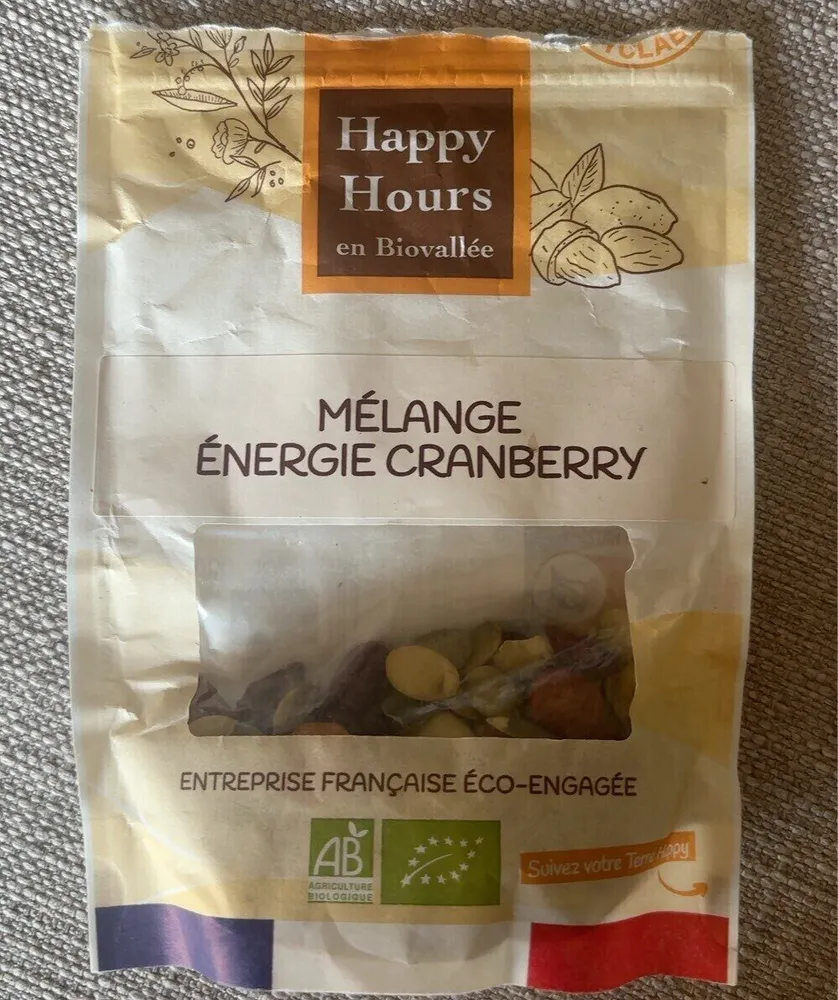 Melange energie cranberry