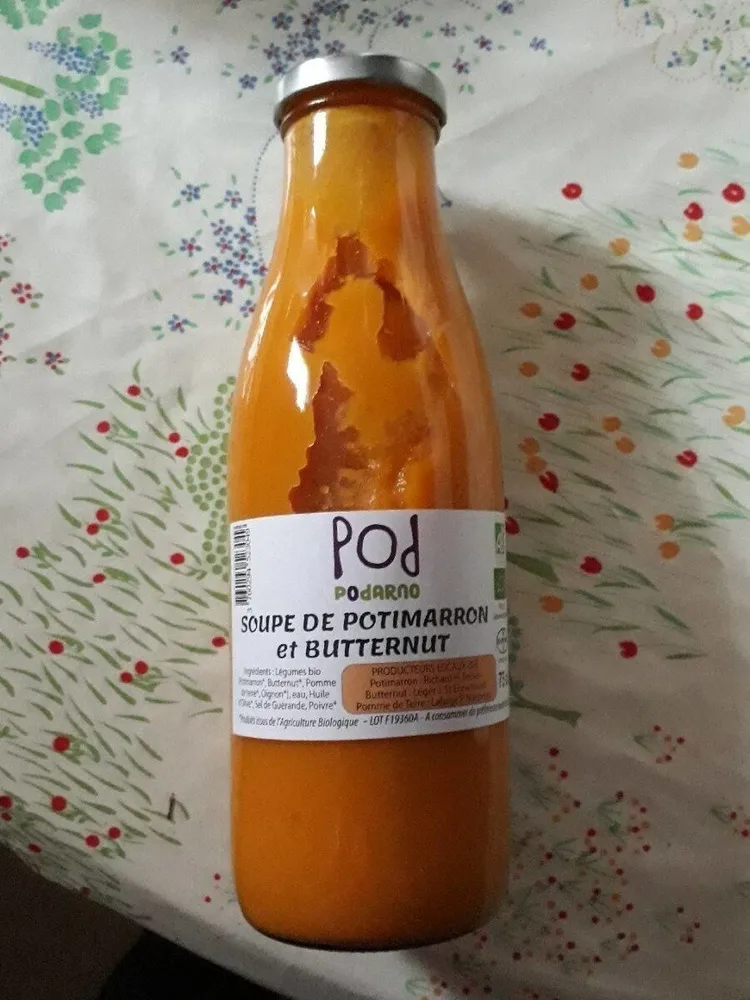 Soupe de Butternut et Potimarron Bio