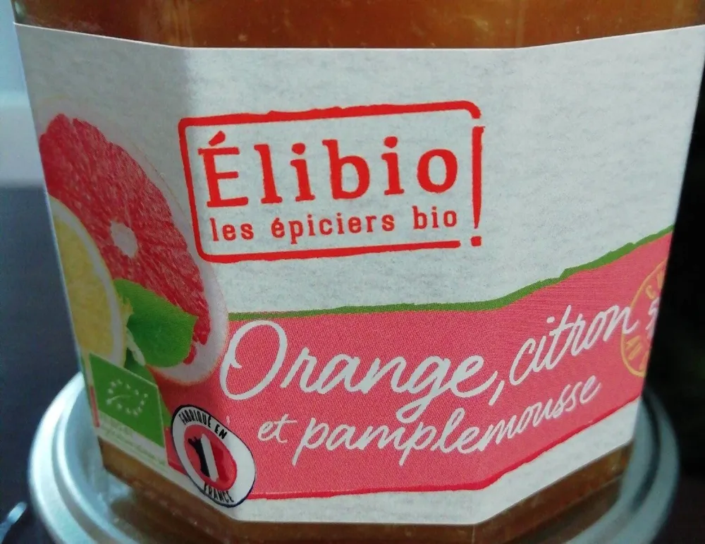 Orange, citron et pamplemousse