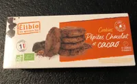 Cookies pepites chocolat et cacao