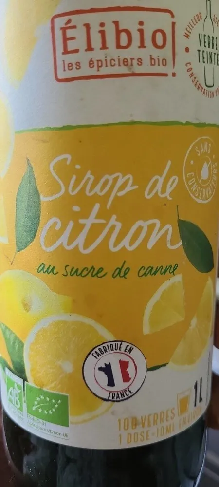 Sirop de citron