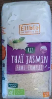 Riz Thaï jasmin semi-complet