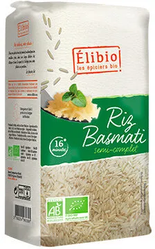 Riz basmati semi-complet