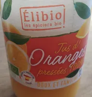 Jus d'oranges pressées 100%