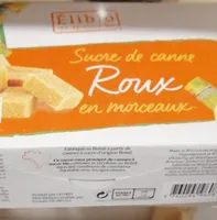 Sucre roux en morceaux