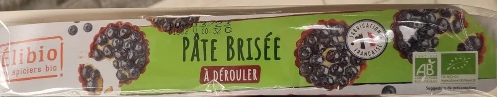 Pâte brisée à dérouler