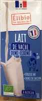 Lait de vache demi écrémé