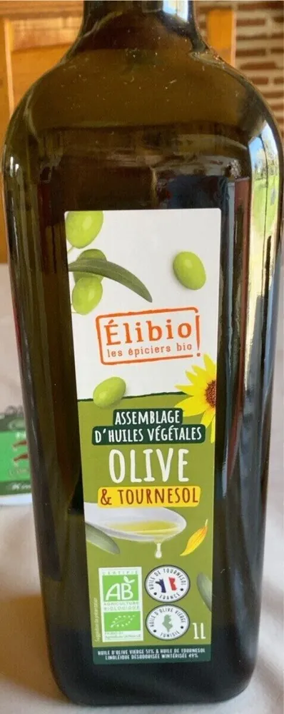 Assemblage huiles d’olive et tournesol