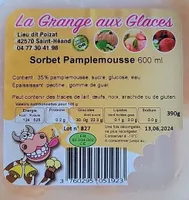 Sorbet Pamplemousse