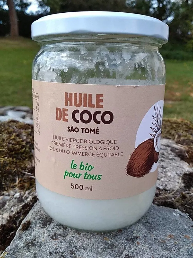 Huile de coco São Tomé 500ml