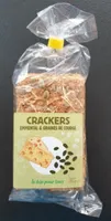 Crackers emmental & graines de courge