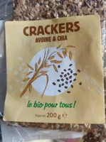 Crackers avoine et chia