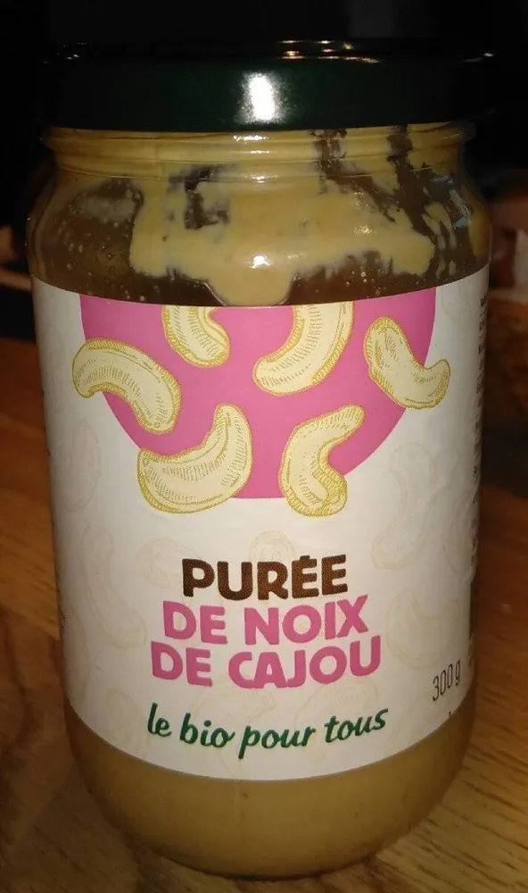 Purée de noix de cajou