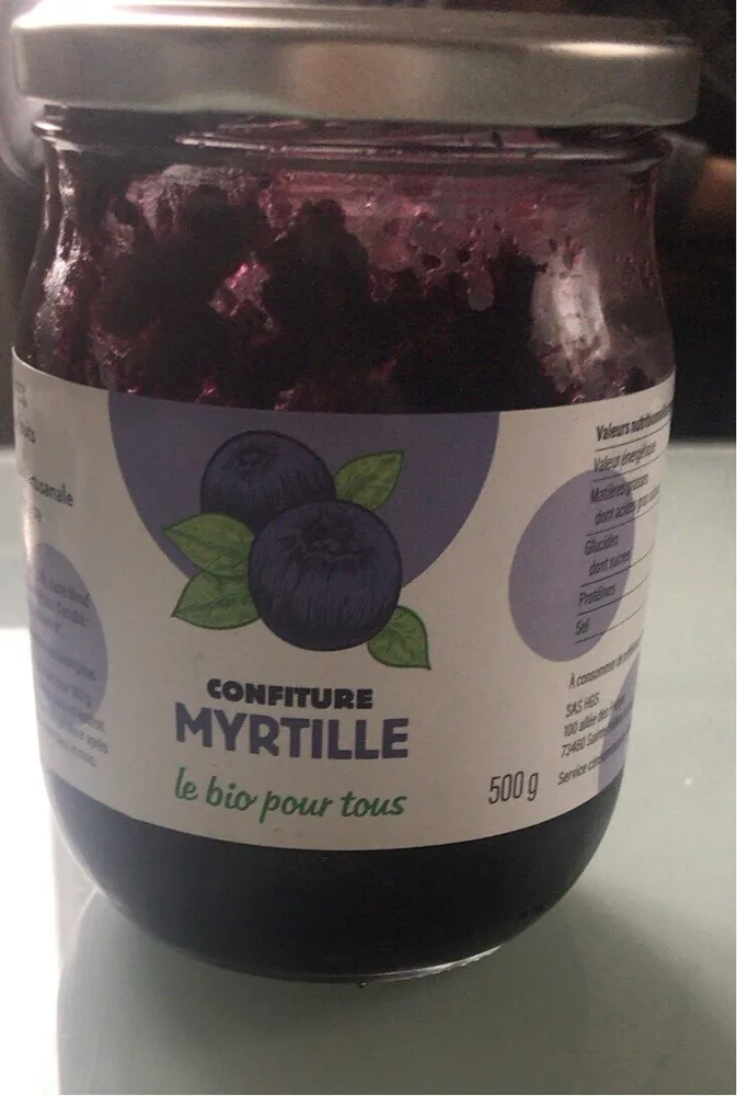 Confiture Myrtille
