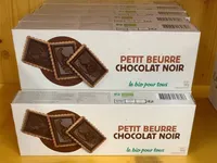 Petit beurre chocolat noir