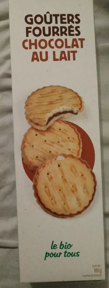 Goûters fourrés Chocolat au lait