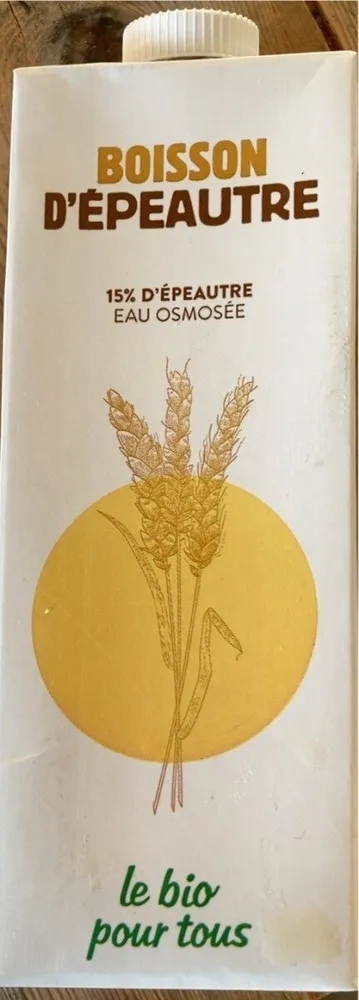 Boisson d’épeautre