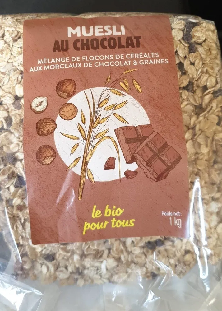 Muesli au chocolat