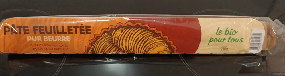 Pâte feuilletée pur beurre