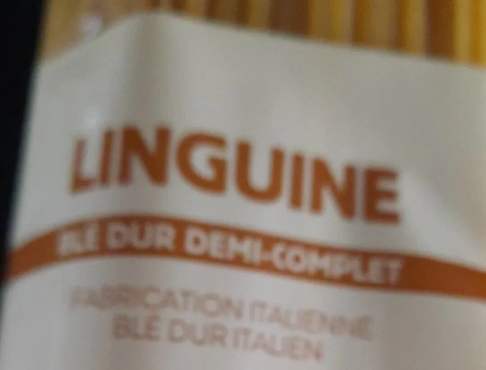Linguine Blé dur demi-complet