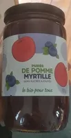 Purée pomme myrtille