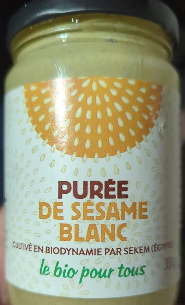 Purée de sésame blanc