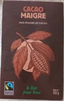 Cacao maigre