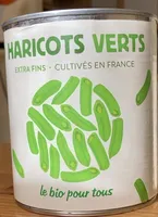HARICOTS VERTS EXTRA FINS AU NATUREL