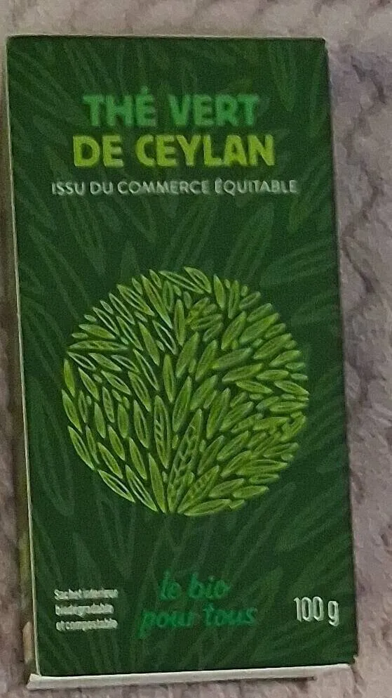 Thé vert de Ceylon