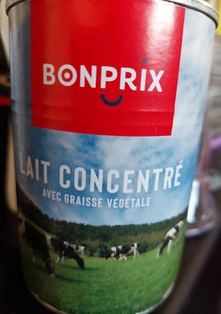 Lait concentré bonprix