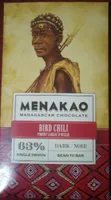 Menakao Madagascar Chocolate