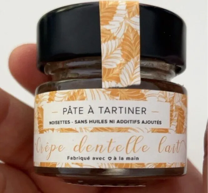 Pâte à tartiner - crêpe dentelle lait