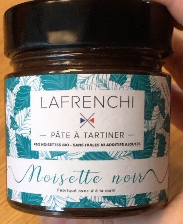 Pâte a tartiner Noisette noir
