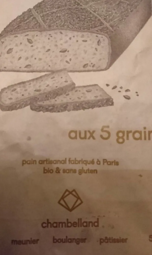 Pain artisanal aux 5 grains bio et sans gluten