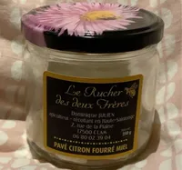 Pavé citron fourré miel