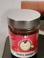 Confiture fruits rouges de nos jardins du limousin