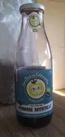 100% pur jus POMME MYRTILLE