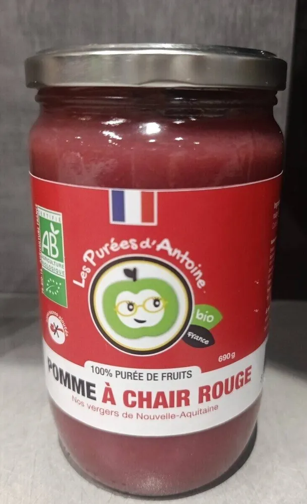 Pomme à chair rouge