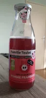 100% pur jus de fruit POMME FRAMBOISE