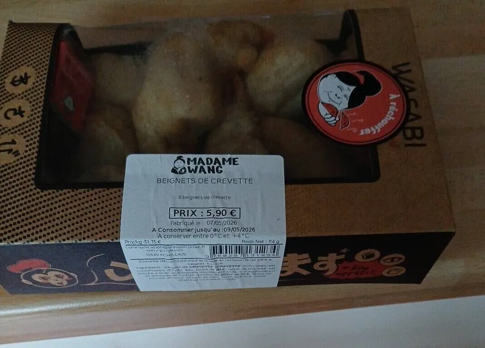 Beignets de crevettes