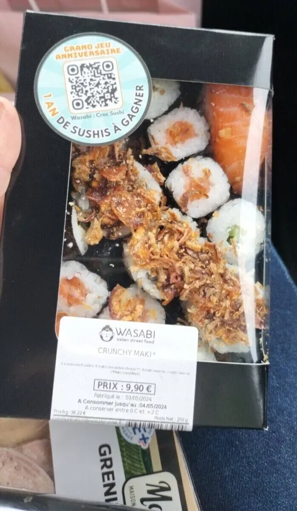 Crunchy maki