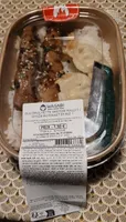 Duo brochette yakitori poulet / gyoza au poulet rt riz